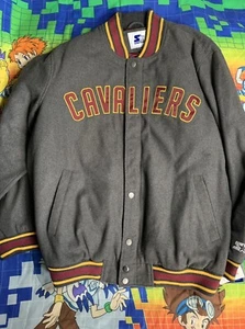 CLEVELAND CAVALIERS JACKET CAVS NBA FINALS CHAMPIONSHIP Wool STARTER 2xl - Picture 1 of 3
