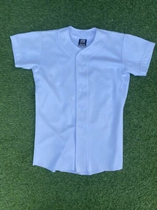 Mizuno 150 Japanese Baseball Top Jersey - White 34” Chest - Picture 1 of 9