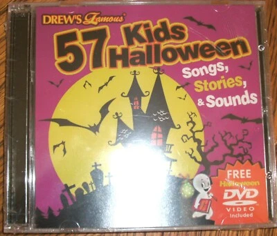 57 Kids Greatest Halloween Songs, Stories, And Sounds - Audio CD - VERY GOOD - Image 1 of 2