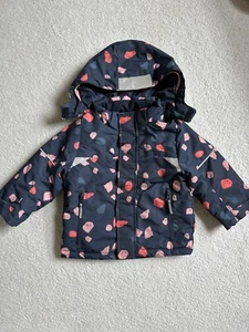 Girls padded H&M jacket 1.5-2 years - Picture 1 of 4