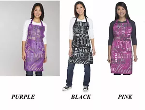 Top Performance Pet Grooming GRAFFITI PRINT APRON Water,Hair,Stain Resistant Bib - Picture 1 of 11