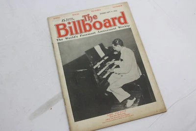 The Billboard February 9, 1935 The World's Foremost Amusement Weekly Magazine - Image 1 of 4