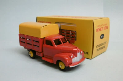 Dinky Toys / Atlas - STUDEBAKER TAPISSIERE rouge réf. 25 L Neuf NBO 1/43 - Photo 1/4