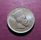 Ethiopia-1930-31Ad-25 Matonas Haile Selassie I - Nickel- Better Grade Km#30 Tons