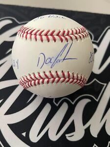 DWIGHT GOODEN Signed Baseball w/ 4 Inscriptions Beckett COA