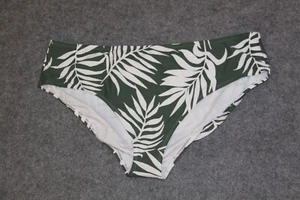 BIKINI UNTERTEIL SLIP GRÖSSE 54 GRÜN WEISS GEMUSTERT  BPC - Bild 1 von 1