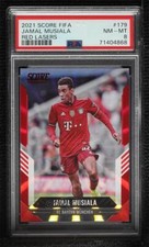2021-22 Panini Score FIFA Red Lasers Jamal Musiala #179 PSA 8