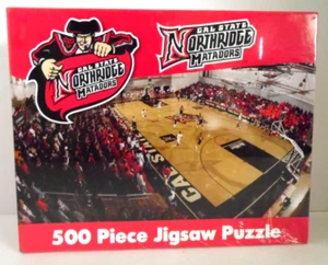 Cal State Northridge Matadors Matadome Basketball Area 500 Piece Puzzle New  - Picture 1 of 2