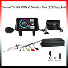 Sabvoton 72V 100A 3000W V2 Sine Wave Controller And Color Ukc1 Display E Bike Kits