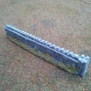 Javis OO Gauge Urban Town Wall Wargame Scenery WW2 28mm 20mm Terrain D-Day Matte - Bild 1 von 5