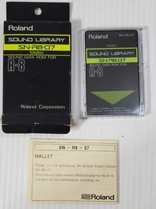 Complete Roland R8 Cartridge SN-R8-07 Mallet Sound Library Data ROM R-8 Nice ! - Picture 1 of 5