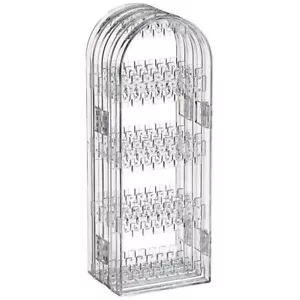 Foldable Jewelry Hanger Stand Earring Necklace Bracelet Holder Display Rack - Picture 1 of 7