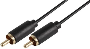 PRO SIGNAL - Kabel Slim Phono (RCA) ke Plug Phono, 5m Hitam - Picture 1 of 1