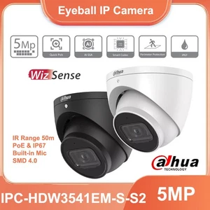 Cámara de red IP Dahua IPC-HDW3541EM-S-S2 5MP WizSense SMD4.0 POE micrófono incorporado - Imagen 1 de 6