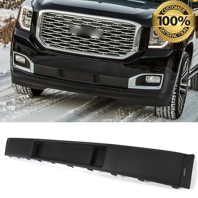 Front Lower Bumper Center Cover Molding Black For 2015-20 GMC Yukon XL 22936424 Foto 1 de 4