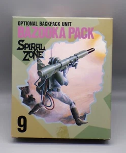Mochila Bandai Spiral Zone 1986 vintage paquete Bazooka accesorio 1/12 ¡sin usar!! - Imagen 1 de 9
