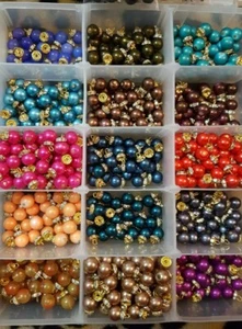10 x pearl buttons for outfits dresses crafts lots of colours to choose from! - Picture 1 of 12