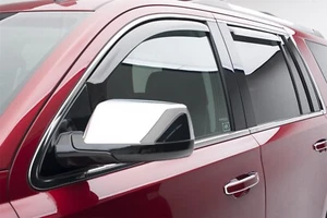 VISERAS DE VENTANA PARA JEEP GRAND CHEROKEE (JUEGO DE 4 PIEZAS EN CANAL) 2005-2010 HUMO OSCURO - Imagen 1 de 2