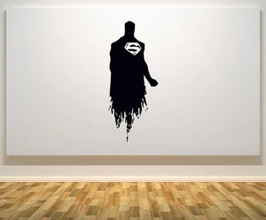 Justice League Superman Super Hero Bedroom Decal Wall Art Sticker Picture - Picture 1 of 7