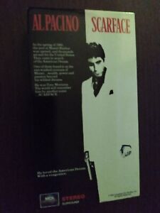 Scarface (VHS 1990) Used.