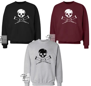 JACKASS STUNT MOVIE RYAN TRENDY FUNNY UNISEX COTTON SWEATSHIRT JUMPERS UNISEX - Picture 1 of 1