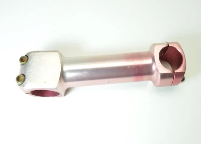 NASHBAR BICYCLE 1 1/8 RED THREADLESS STEM 125 MM REACH 5 DEGREE 25.4 MM CLAMP - Image 1 of 4