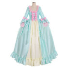 18Th Century Marie Antoinette Victorian Rococo Gown Ball Dress Cosplay Costume