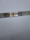 Vintage Republic Steel PIG IRONS, 16" Scale, Made in Cleveland