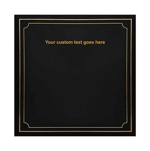 Personalised Text Extra-Large Self Adhesive 3-Ring Binder Padded Photo Album - Picture 1 of 37