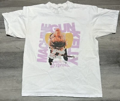 Machine Gun Kelly MGK Tickets To My Downfall Tour Shirt White Size Small Foto 1 de 4