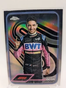 2024 Topps Chrome Formula 1 ESTEBAN OCON #9 F1 Drivers - Picture 1 of 2