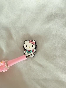 Silicone Focal Bead Hello Kitty 3 pieces for Beadable pens & Jewelry making. - Picture 1 of 1