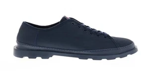 CHAUSSURES BASKETS LÉGÈRES CAMPER BRUTUS BLEU TOILE MODE HOMME 12 NEUVES - Photo 1/8