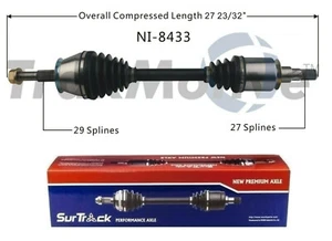 Eje delantero izquierdo o derecho CV SurTrack NI-8433 para Infiniti QX56 QX80 AWD - Imagen 1 de 1