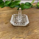 Waterford Crystal Lismore Square Ringholder Jewelry Dish Signed Jim O Leary 2006