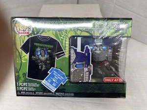 Funko Transformers Rise Of The Beasts Optimus Prime 1372 Target Pop & Tee 2XL - Picture 1 of 6