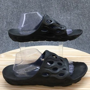 Merrell Sandals Mens 10 Hydro Casual Slip On Flats Slide MRS-1533 Black EVA - Picture 1 of 16