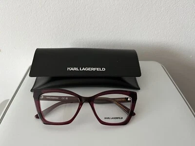 Karl Lagerfeld KL6063 Eyeglasses Burgundy 54mm New 100% Authentic - Image 1 of 4