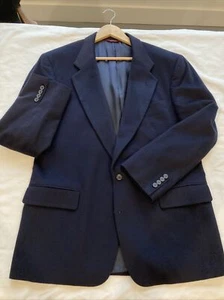 Mens Jos A Bank Blazer Sport Coat Sport Jacket Cashmere 43R Men's Coat 2 Button - Picture 1 of 15