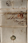 1820 Pre Stamp with content Edinburgh