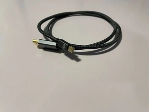 Cavo telato da Mini DisplayPort a DisplayPort 1M - Foto 1 di 2