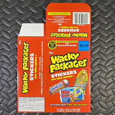 WACKY PACKAGES ALL-NEW SERIES 1 ANS1 2004 EMPTY BONUS BOX [WITH $9.99 PRICE]