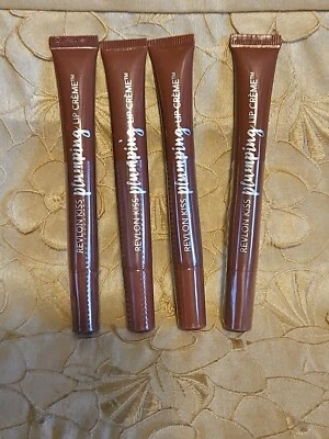 4-REVLON-KISS CREMA LABIAL RELLENANTE-#515 GAMUZA ALMENDRA-0,25 OZ. ¡¡GRAN SOMBRA!! ¡NUEVO!! Foto 1 de 4