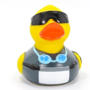 Triathlet Gummiente - Bild 1 von 2