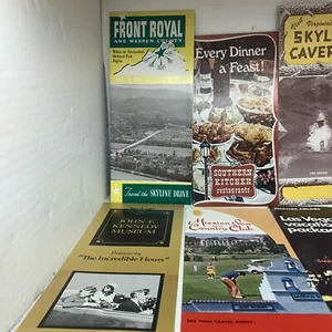 8 folletos vintage  - Imagen 1 de 4