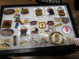Lot of Indiana Misc. Collector Pins in Display Tray - Picture 1 of 5