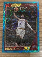 2016-17 Panini NBA Hoops Teal Explosion LeBron James #17