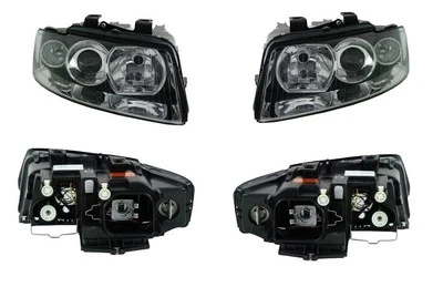 Headlight Xenon D1S + H7 PAIR (Left + Right) fits for AUDI A4/S4 B6 2002 - 2004 - Image 1 of 3