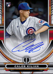 Topps Bunt Tribute 23 S1 Tribute Signature Caleb Kilian Super Rare