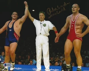 Rulon Gardner Signed 8x10 Photo BAS Beckett COA 2000 Olympic USA Wrestling Gold - Picture 1 of 24